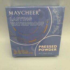 Maycheer Lasting Waterproof Face Powder Oil Control Matte Flawless JG152 10g NEW
